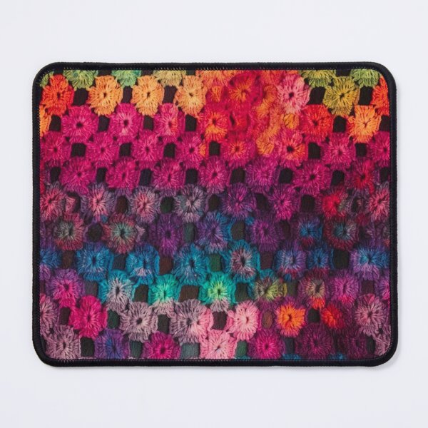 Item preview, Colorful Crochet squares designed and sold by PaperieJennifer.