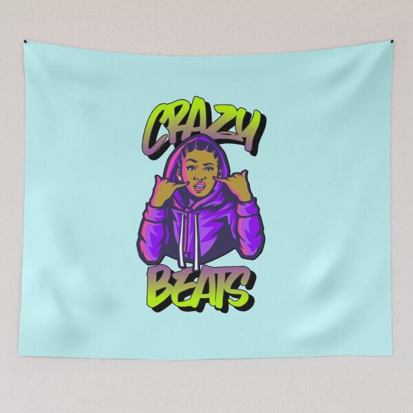 Item preview, DJ Crazy Beats Bad Girl   designed and sold by JordLehne.