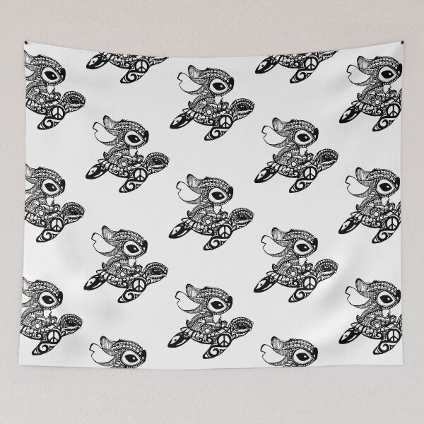 Item preview, Stitch ride turtle designed and sold by ganhhangrongg.