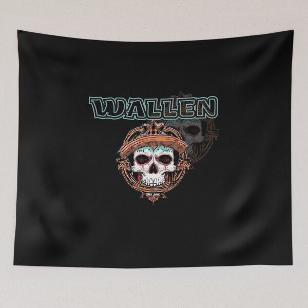 Item preview, Wallen (Skull in the WILD WEST) designed and sold by KGSM.
