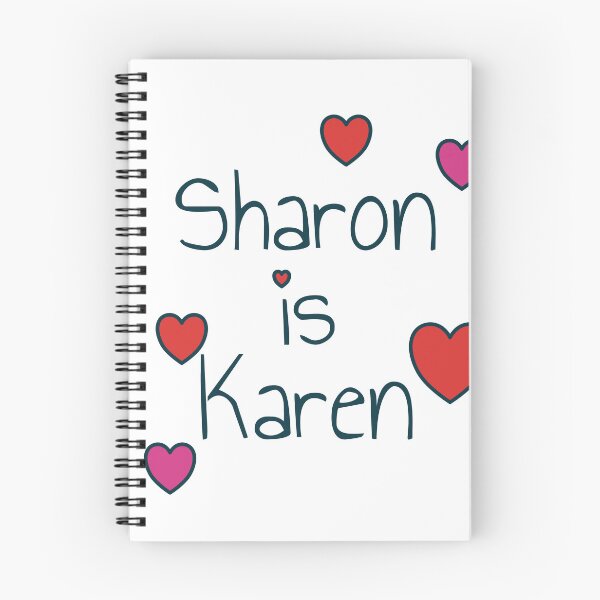 Item preview, Sharon is Karen - hearts designed and sold by harwalan.