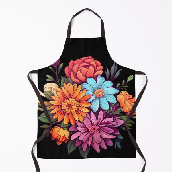 Item preview, Colorful Flower Bouquet Artwork designed and sold by ArtbyAiGallery.