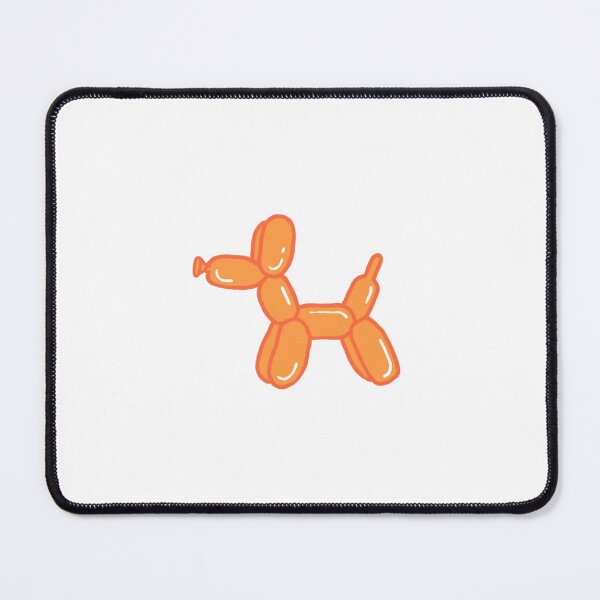 Item preview, Preppy orange balloon animal designed and sold by Preppy Positivity.