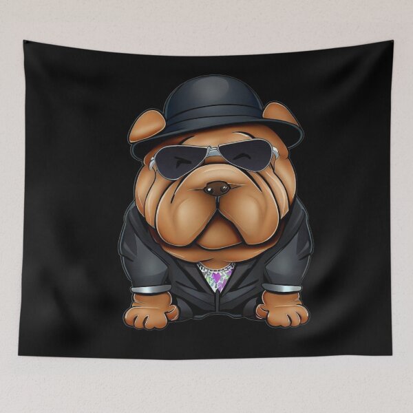 Item preview, HARLEM SHAR-PEI designed and sold by HUNZINATOR.