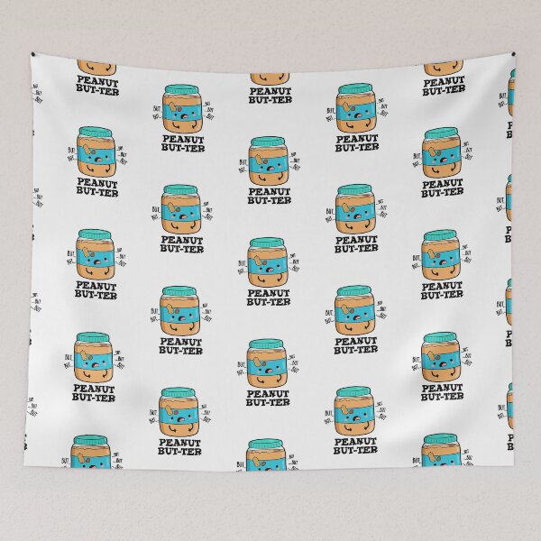 Item preview, Peanut Butter Funny Food Puns  designed and sold by punnybone.