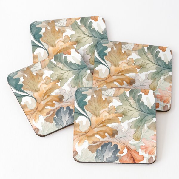 Item preview, Beautiful Autumn colored Oak Leaf Print designed and sold by PaperieJennifer.