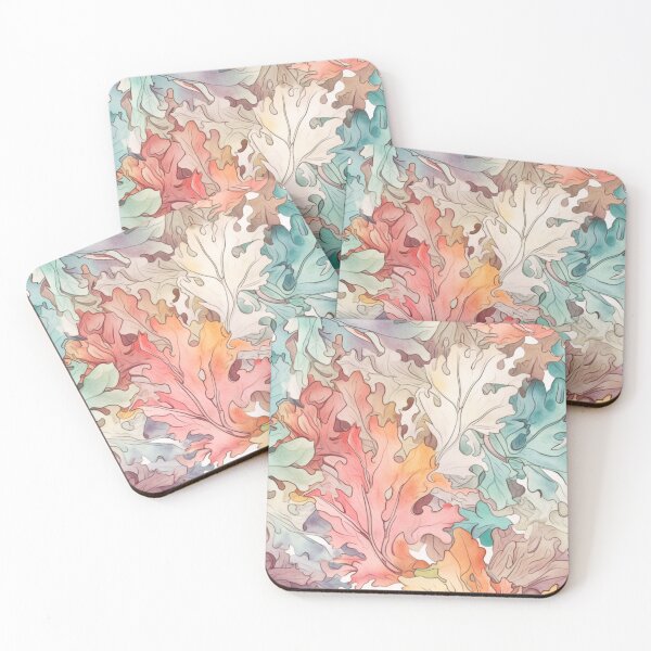 Item preview, Beautiful Autumn colored Oak Leaf Print designed and sold by PaperieJennifer.