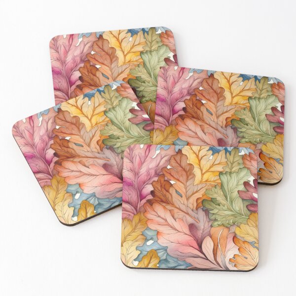 Item preview, Beautiful Autumn colored Oak Leaf Print designed and sold by PaperieJennifer.