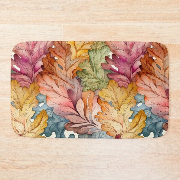 Item preview, Beautiful Autumn colored Oak Leaf Print designed and sold by PaperieJennifer.