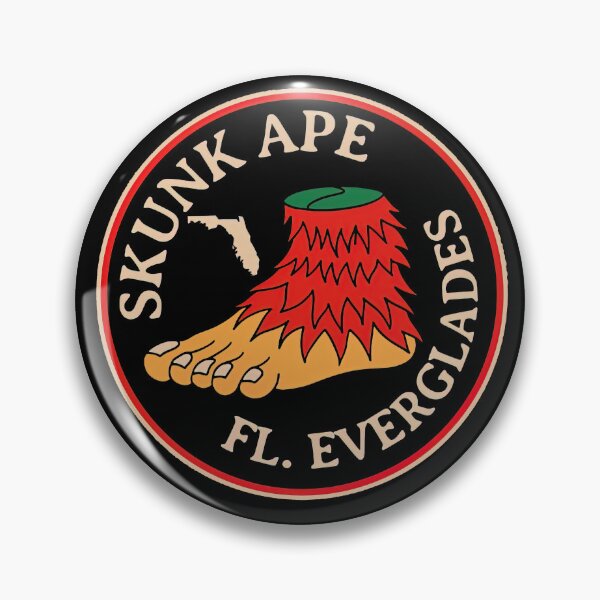 Item preview, Skunk Ape Florida Everglades Retro Vintage Bigfoot designed and sold by SpookshowDesign.