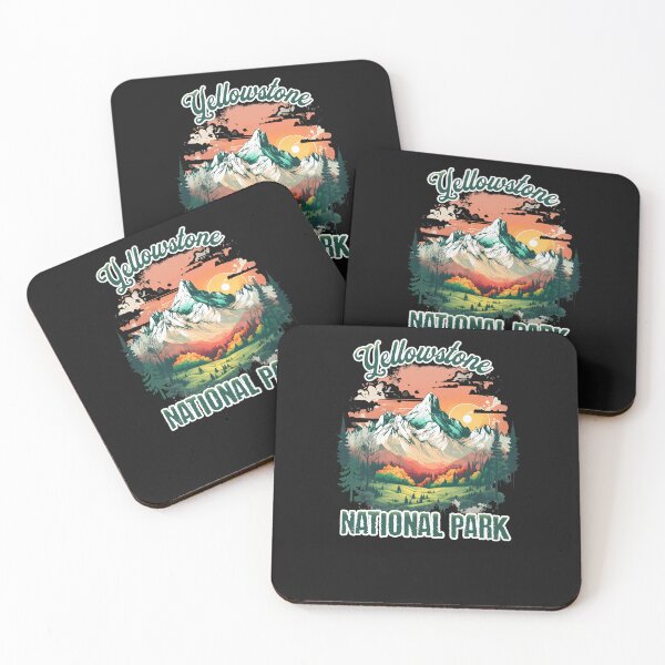 Item preview, Yellowstone National Park Hiking Nature  designed and sold by woormle.