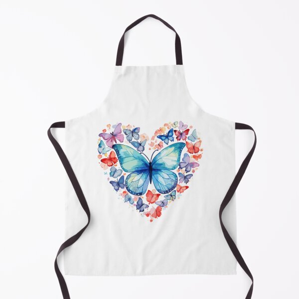 Item preview, Butterfly Heartbeat - Blue Watercolor type designed and sold by TheKinEmporium.