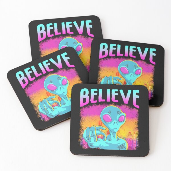 Item preview, Believe Alien Product Funny UFO Extraterrestrial  designed and sold by woormle.