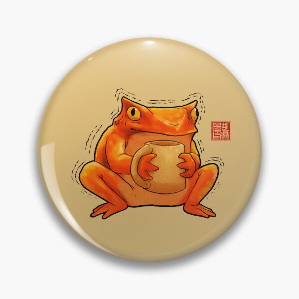 Item preview, too much coffee frog aura designed and sold by DingHuArt.
