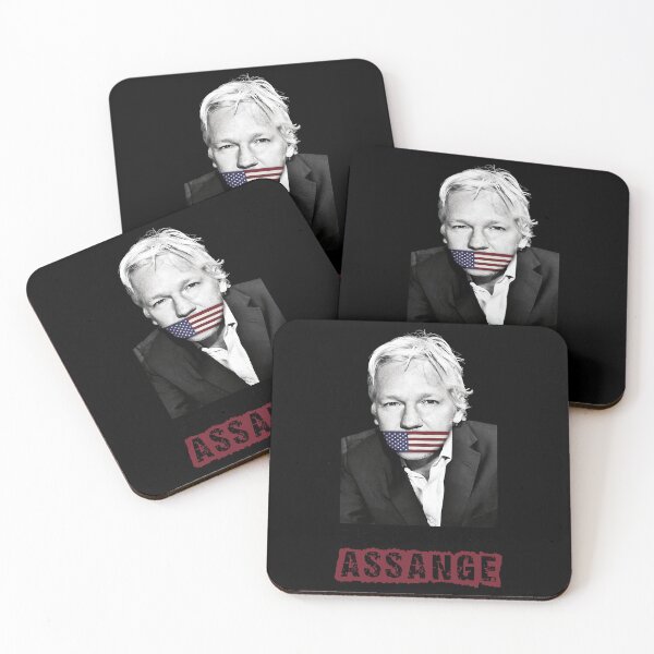 Item preview, Free Julian Assange     designed and sold by gloria-newel.