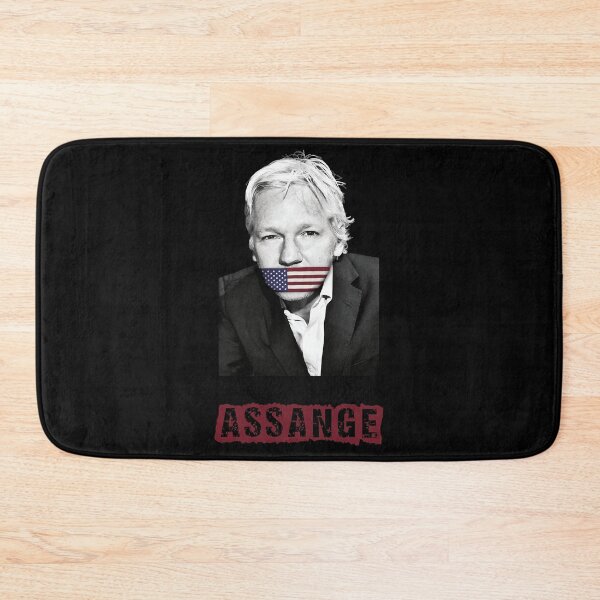 Item preview, Free Julian Assange     designed and sold by gloria-newel.