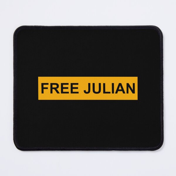 Item preview, Free Julian Assange     designed and sold by gloria-newel.