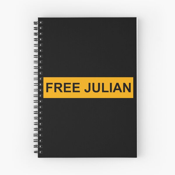 Item preview, Free Julian Assange     designed and sold by gloria-newel.