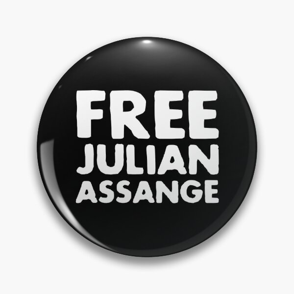 Item preview, Free Julian Assange     designed and sold by gloria-newel.