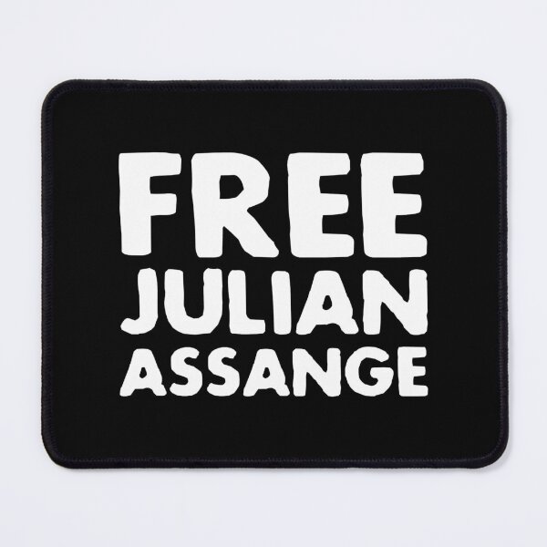 Item preview, Free Julian Assange     designed and sold by gloria-newel.