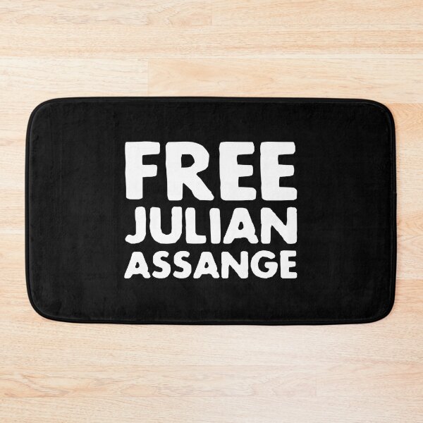 Item preview, Free Julian Assange     designed and sold by gloria-newel.