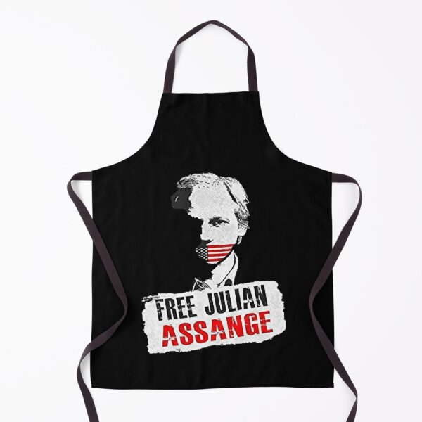 Item preview, Free Julian Assange     designed and sold by gloria-newel.