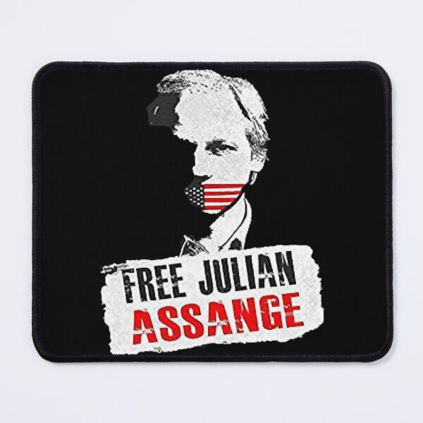 Item preview, Free Julian Assange     designed and sold by gloria-newel.