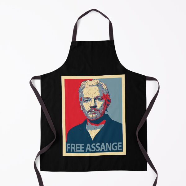 Item preview, Free Julian Assange     designed and sold by gloria-newel.