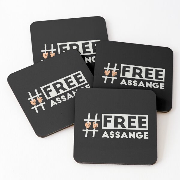 Item preview, Free Julian Assange  designed and sold by gloria-newel.