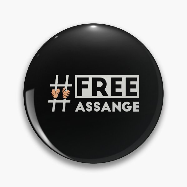 Item preview, Free Julian Assange  designed and sold by gloria-newel.