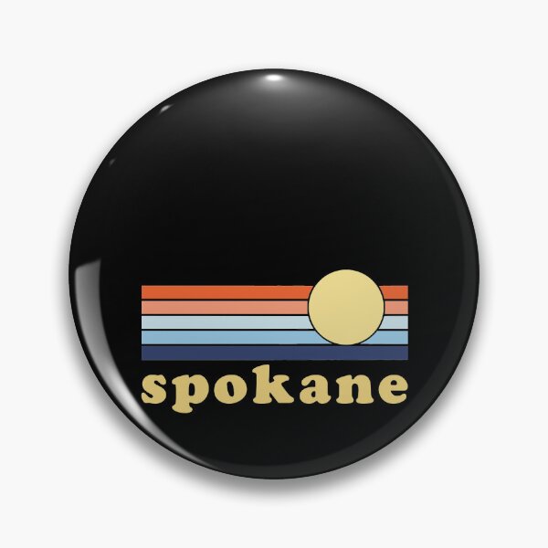 Item preview, Spokane Washington Retro Travel Decal designed and sold by hale-yfren.