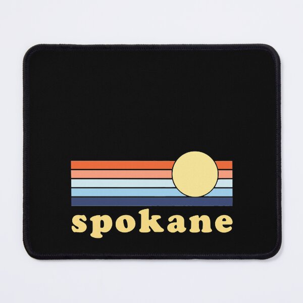 Item preview, Spokane Washington Retro Travel Decal designed and sold by hale-yfren.