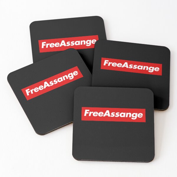 Item preview, Free Julian Assange  designed and sold by gloria-newel.
