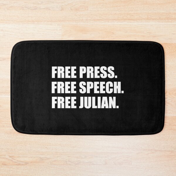 Item preview, Free Julian Assange  designed and sold by gloria-newel.