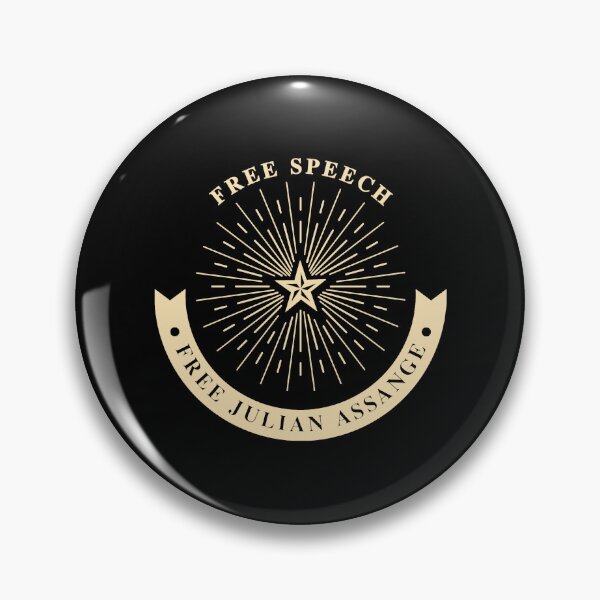 Item preview, Free Speech Free Julian Assange designed and sold by gloria-newel.