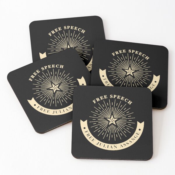 Item preview, Free Speech Free Julian Assange designed and sold by gloria-newel.