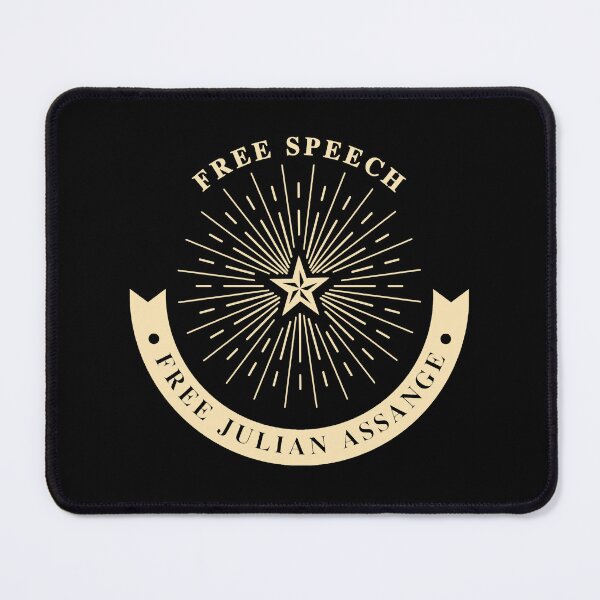 Item preview, Free Speech Free Julian Assange designed and sold by gloria-newel.