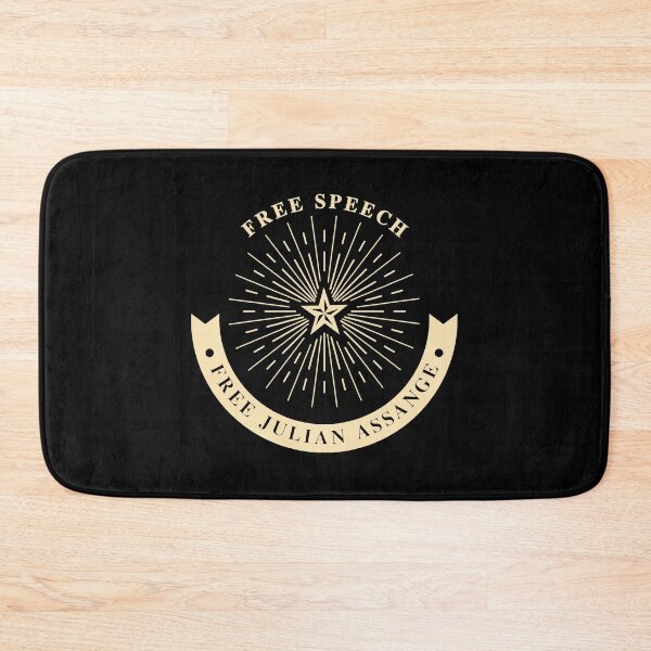 Item preview, Free Speech Free Julian Assange designed and sold by gloria-newel.
