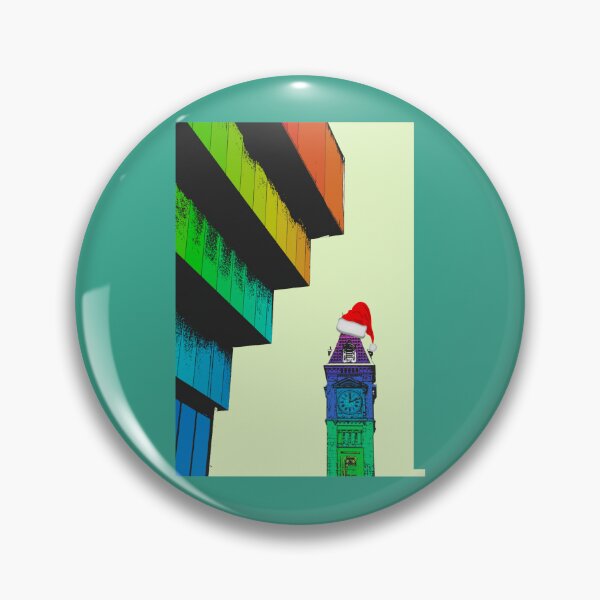 Item preview, Big Brum and Birmingham Old Library in Rainbow shades designed and sold by LemonMachinese.