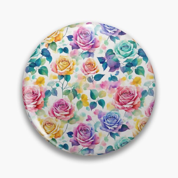 Item preview, seamless pattern: Rose rainbow designed and sold by UsDesignsArt.