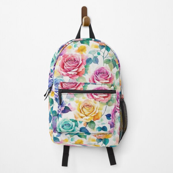 Item preview, seamless pattern: Rose rainbow designed and sold by UsDesignsArt.