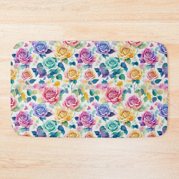 Item preview, seamless pattern: Rose rainbow designed and sold by UsDesignsArt.