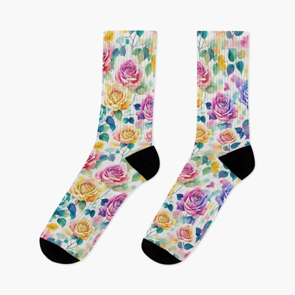 Item preview, seamless pattern: Rose rainbow designed and sold by UsDesignsArt.