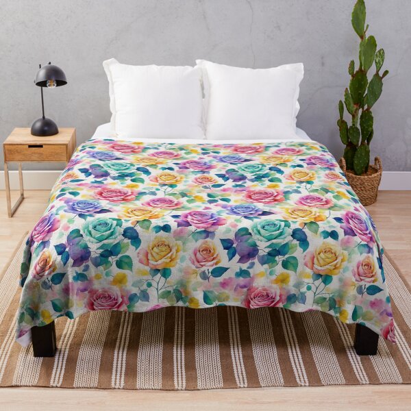 Item preview, seamless pattern: Rose rainbow designed and sold by UsDesignsArt.