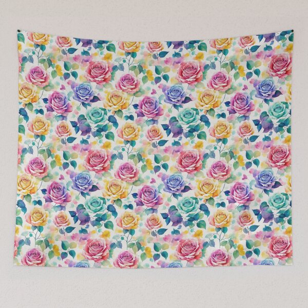 Item preview, seamless pattern: Rose rainbow designed and sold by UsDesignsArt.