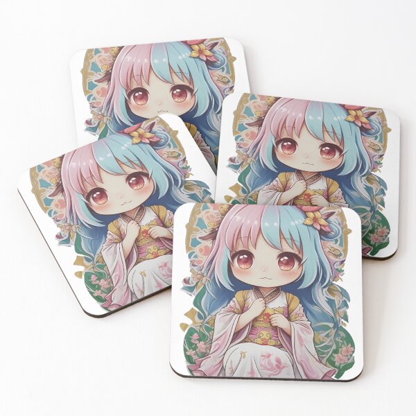 Item preview, Chibi Cute Girl Neopagan Goddess Mother Nature Flower designed and sold by Yellowriversss.