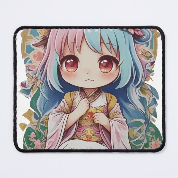 Item preview, Chibi Cute Girl Neopagan Goddess Mother Nature Flower designed and sold by Yellowriversss.