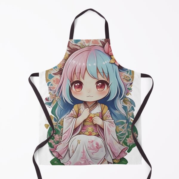 Item preview, Chibi Cute Girl Neopagan Goddess Mother Nature Flower designed and sold by Yellowriversss.