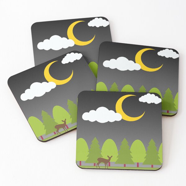 Item preview, Deer in the Moonlight designed and sold by NitaBond.