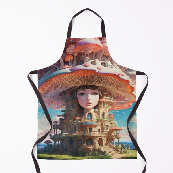 Item preview, Psychedelic Mushroom Portraits: A Trippy Delight 20 designed and sold by TheTechnoCanvas.